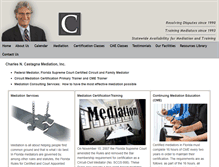 Tablet Screenshot of castagnamediation.com